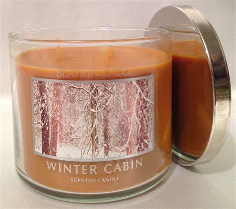 Bath Body Works Slatkin Co Winter Cabin Scented Candle Oz