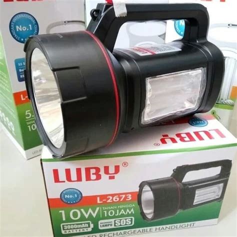 Jual Senter Cas Luby L Senter Besar In Led Rechargeable Handlight