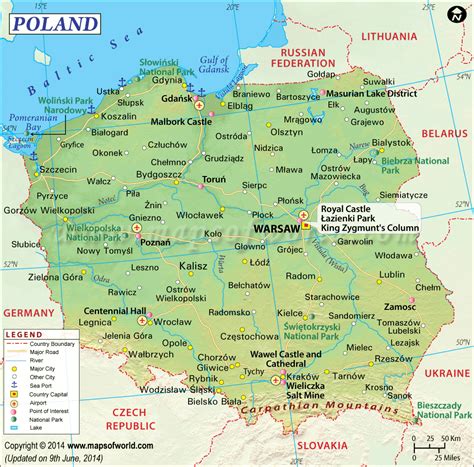 Poland Map