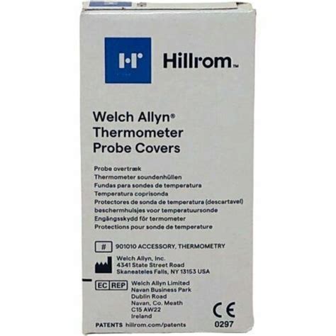 Welch Allyn Hillrom Thermometer Probe Covers For Suretemp 692 And 690 Box Of 250 Ebay