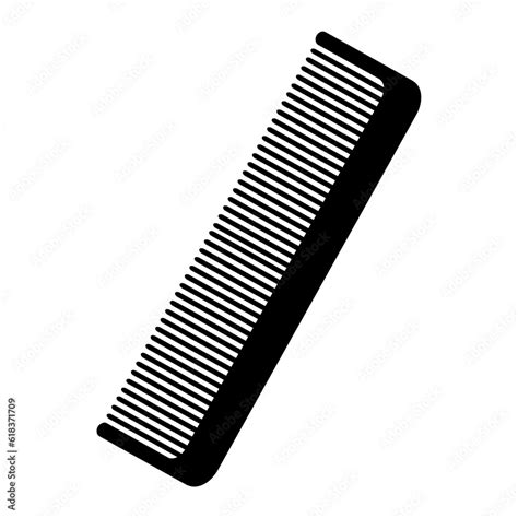 barber comb Stock Vector | Adobe Stock