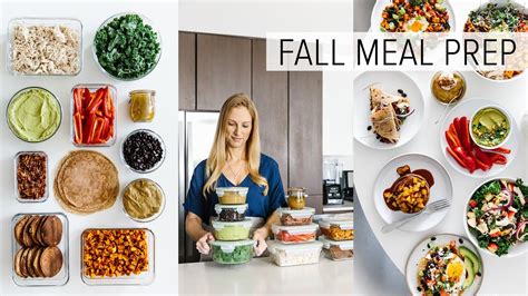 MEAL PREP For FALL Healthy Recipes PDF Guide YouTube