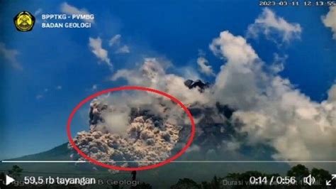 Kronologi Erupsi Gunung Merapi Luncuran Awan Panas Terjadi Hingga Sore