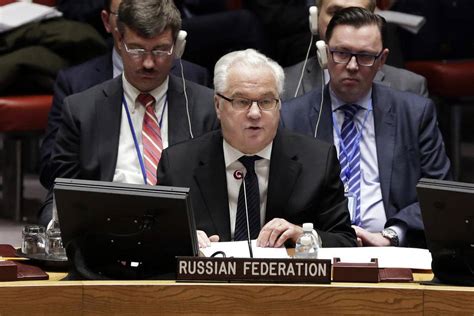 Russias Ambassador To United Nations Falls Ill Dies At 64 Shaw Local