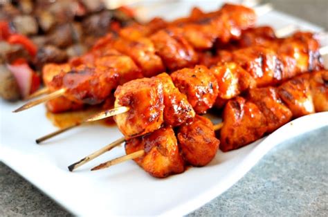 Tasty Bbq Chicken Kebab Recipe Mels Kitchen Cafe