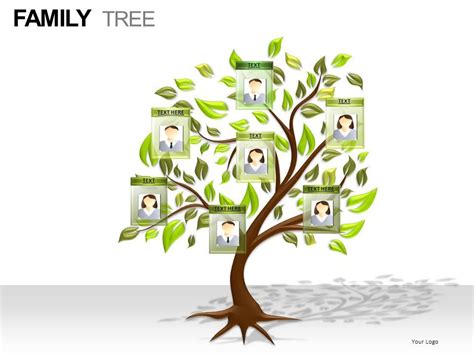 Family Tree Template For PowerPoint