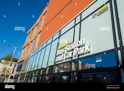 The New Broad Marsh Car Park And Bus Station In Nottingham City