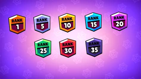 Brawl Stars All Ranks Icon 1 35 Youtube