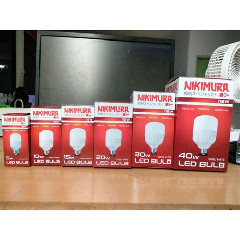 Jual Lampu Led W W W W W Bulb Jumbo Tabung Kapsul Super Terang