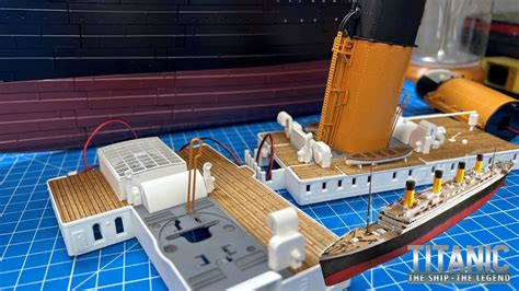 Agora Models Build The RMS Titanic Pack 4 Stages 15 20 YouTube