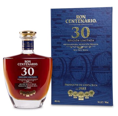 Ron Centenario Edicion Limitada Solera Anos Mit Etui Kaufen Gustero