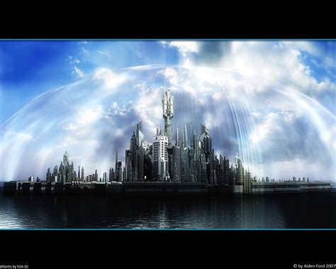 Stargate Atlantis City Wallpaper