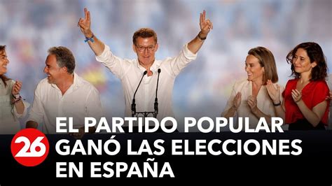 El Conservador Partido Popular Ganó Las Elecciones En España Youtube