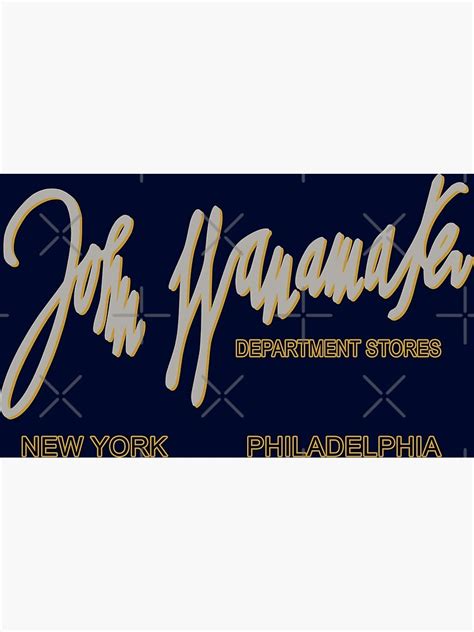 "John Wanamaker Department Store" Poster for Sale by TeeArcade84 ...