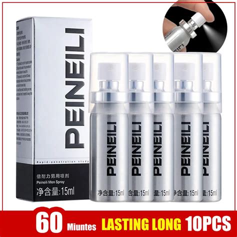 10pcs Peineili Sex Delay Spray For Men Male External Use Anti Premature