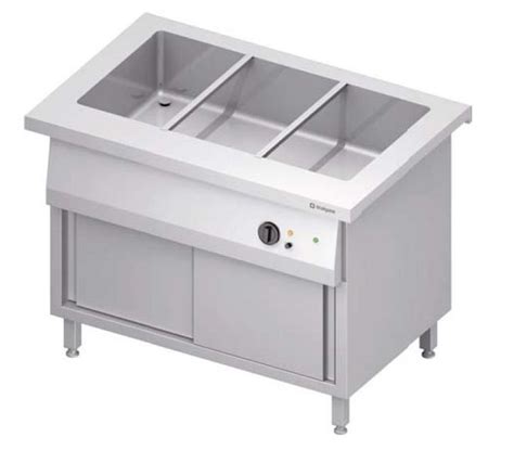 Stalgast Bain Marie Station Free Flow Mit Einem Becken X Gn Und