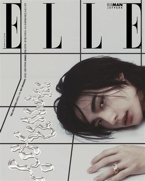 Hyunjin Is Chic In Cartier For Elle Korea May 2024 Covers