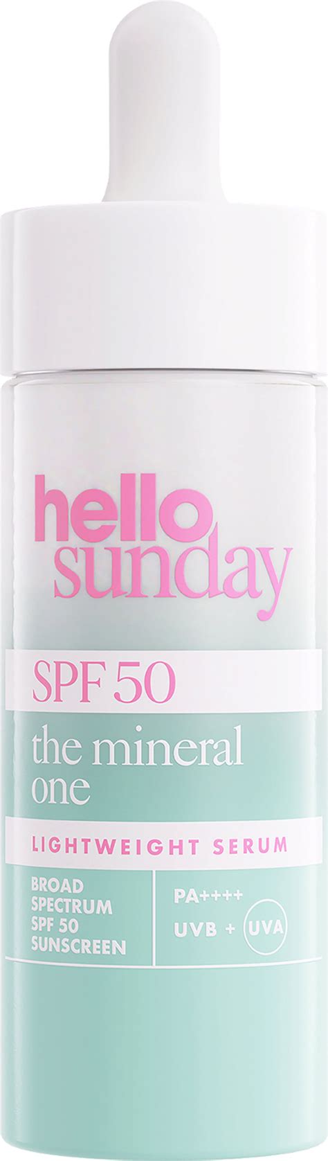 Hello Sunday The Mineral One Lightweight Serum Spf Ml