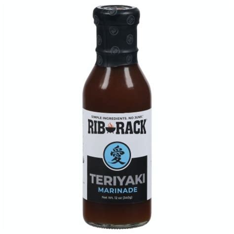 Rib Rack Teriyaki Marinade 12 Oz 6 Pk 16 Oz Kroger