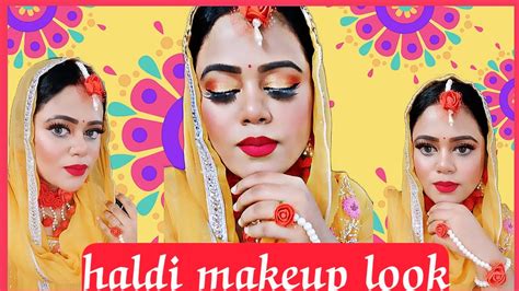 Grand Haldi Makeup Look For Beginners Full Tutorial Step By Step