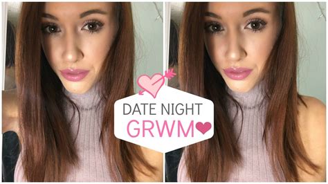 Grwm Soft Romantic Date Night Makeup ♡ Youtube