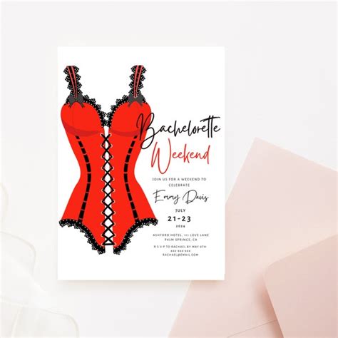 Sexy Invitation Etsy