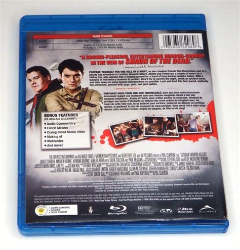 Lesbian Vampire Killers Blu Ray 2010 Horror Film Rare Oop Hard To