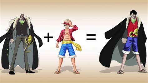 One Piece Characters Fusion Sir Crocodile Luffy Anime Character Fusion Drawing Youtube