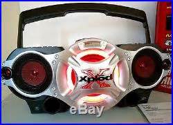 Sony Xplod CFD G700CP Boombox Portable CD Player AM FM Cassette MINT