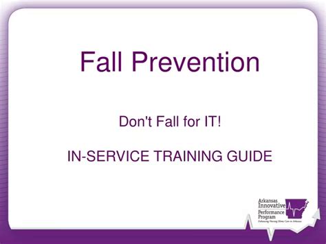 Ppt Fall Prevention Powerpoint Presentation Free Download Id9385064