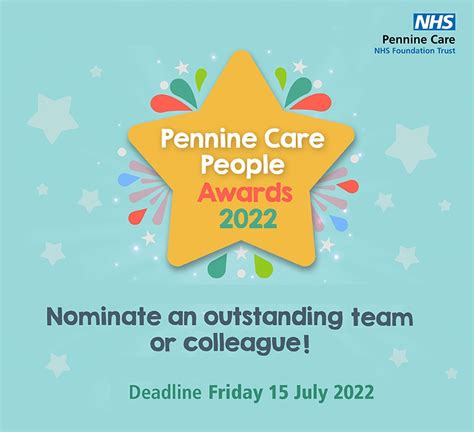 Pennine Care NHS FT On Twitter Our PennineCarePeople Awards Are Back