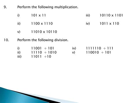 Binary number system | PPT