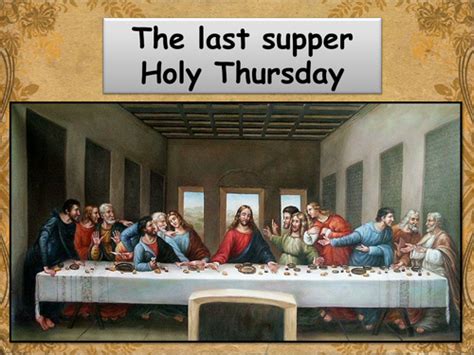 Last Supper By Stevemills Teaching Resources Tes