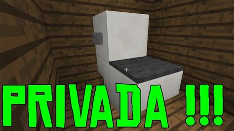 Como Fazer Uma Privada No Minecraft Youtube