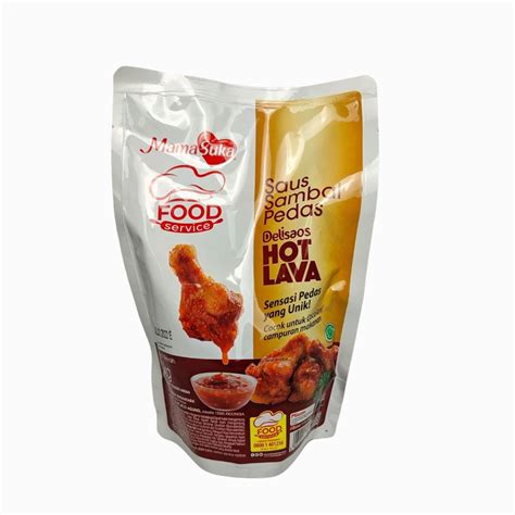 Jual Mamasuka Delisaos Hot Lava Kg Saus Sambal Pedas Halal Shopee