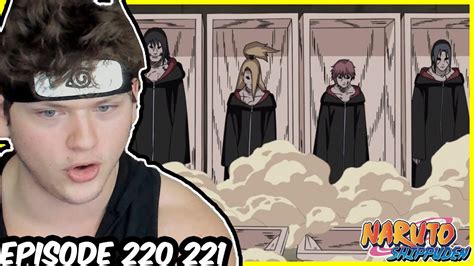 THE AKATSUKI REANIMATED Naruto Shippuden REACTION Episode 220 221