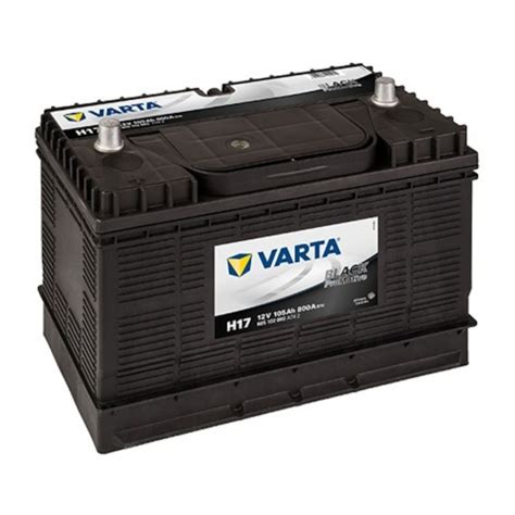 Batterie VARTA PRO Motive BLACK H17 12V 105Ah 330x172x240