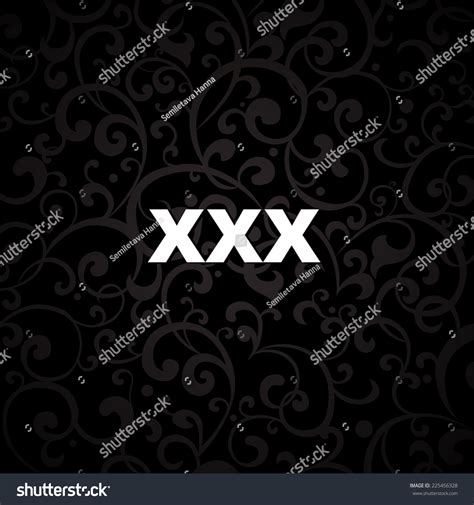 Xxx Background Vector Illustration Stock Vector Royalty Free 225456328 Shutterstock