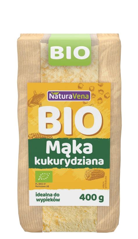 MĄKA KUKURYDZIANA BIO 400 g NATURAVENA 13069552033 Allegro pl