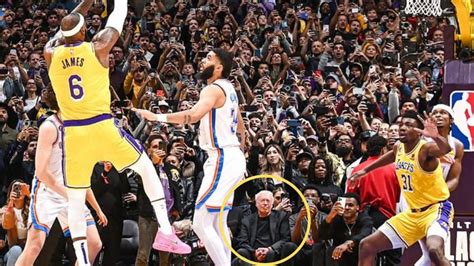 Phil Knight S Photo Of Enjoying LeBron James Record Breaking Moment At