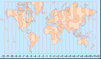 GEOGRAFÍA E HISTORIA 1º DE SECUNDARIA LOS HUSOS HORARIOS