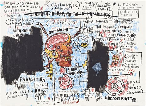 Leeches By Jean Michel Basquiat Art Please