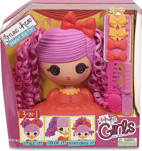 Lalaloopsy Girls Styling Head Peanut Big Top