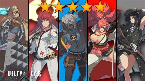 Rating The Dlc Characters Of Season 1 Guilty Gear Strive Youtube