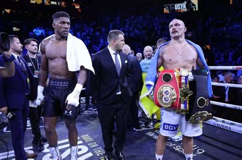 Anthony Joshua vs Oleksandr Usyk scorecards released…