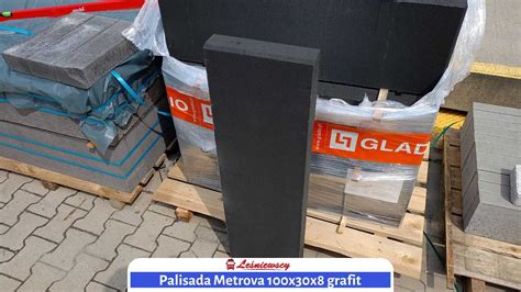 Palisada Betonowa Metrova X X Grafit Kostka Brukowa Kurier