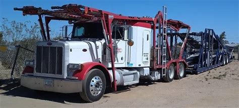 2004 Peterbilt 379 1996 Boydstun EZ Loader 10 Car Carrie Nationwide