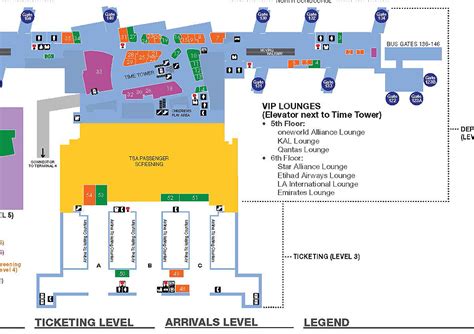 Exploring The Tom Bradley Terminal Map In 2023 - 2023 Calendar Printable