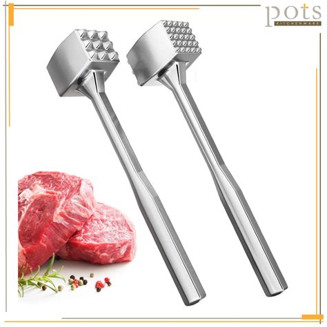 100gm Aluminium Alloy Meat Tenderizer Steak Hammer Pemukul Daging