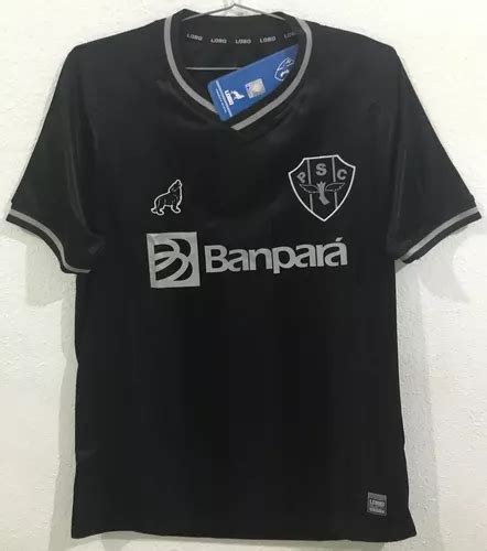 Camisa Lobo Paysandu Preta Third 2021 Negra 1914 Parcelamento Sem